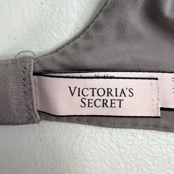Victoria’s Secret Size 34B Bra Lined Demi T-Shirt Coverage Underwire Push Up - Picture 11 of 16